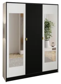 szafa-garderoba-lumi-157-3d-bialy-czarny-2x-lustro-dior-uchwyt-zl