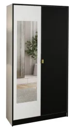 szafa-garderoba-lumi-105-2d-bialy-czarny-lustro-dior-uchwyt-zl