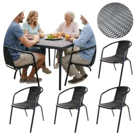 krzeslo-fotel-technorattan-ogrodowe-na-taras-balkon-zestaw-4-sztuk-brazowe