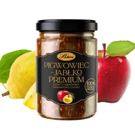 dzem-pigwowiec-jablko-niskoslodzony-bez-konserwantow-premium-bifix-290g
