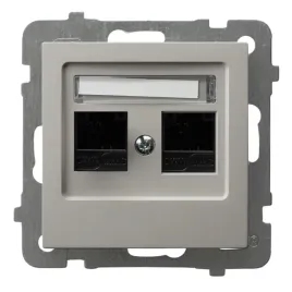 ospel-as-gniazdo-komputerowe-podwojne-rj45-kat-5e-kaszmir-gpk-2g-k-m-82