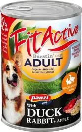 panzi-pet-fit-active-duck-and-rabbit-karma-mokra-dla-psa-415g