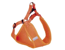 szelki-dla-psa-nobby-mesh-reflect-xxs-10mm-32cm-28-33cm-pomaranczowe