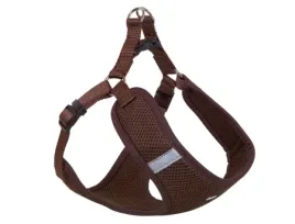 szelki-dla-psa-nobby-mesh-reflect-s-10mm-42cm-41-46cm-brazowe