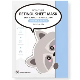 bonnyhill-ujedrniajaca-maskeczka-w-plachcie-z-retinolem-23-g