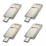 pendrive-64gb-usb-3-0-usb-c-hoco-ud17-nikiel