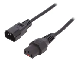 kabel-iec-c13-zenskiiec-c14-meski-pvc-5m-z-blokada-iec-lock-x1szt
