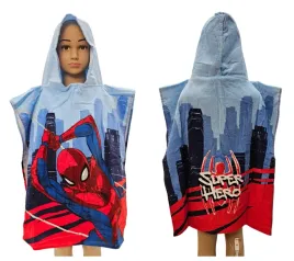 spiderman-recznik-dzieciecy-z-kapturem-poncho-okrycie-kapielowe-marvel-hero