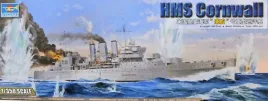trumpeter-05353-brytyjski-krazownik-hms-cornwall-model-okret-1-350