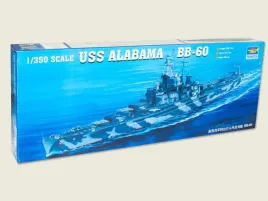 trumpeter-05307-pancernik-uss-alabama-bb-60-model-okretu-w-skali-1-350