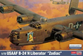 academy-12584-usaaf-bombowiec-b-24h-liberator-zodiac-model-samolot-1-72
