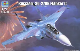 trumpeter-01645-mysliwiec-suchoj-su-27ub-flanker-c-model-samolot-1-72