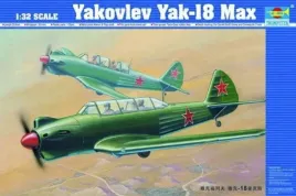 trumpeter-02213-samolot-yakovlev-yak-18-max-model-do-sklejania-1-32