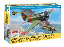 zvezda-7330-mysliwiec-polikarpov-i-16-type-5-fighter-model-skala-1-72-z7330