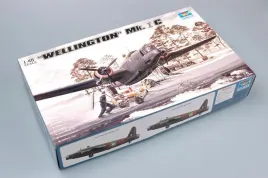 trumpeter-02808-brytyjski-bombowiec-wellington-mk-i-c-model-1-48