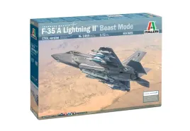italeri-1464-mysliwiec-f-35a-lightning-ii-ctol-beast-mode-model-1-72