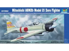 trumpeter-02405-mysliwiec-mitsubishi-a6m2b-model-21-zero-samolot-1-24