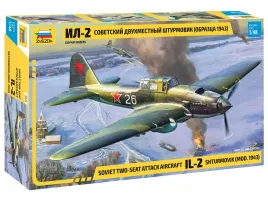 zvezda-4826-il-2-shturmovik-mod-1943-samolot-il-2-model-1-48-z4826