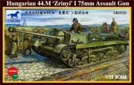 bronco-cb35121-wegierski-czolg-44-m-zrinyi-i-75mm-assault-gun-model-1-35