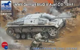 bronco-cb35116-niemiecki-niszczyciel-stug-iii-ausf-c-d-2in1-model-1-35