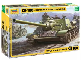 zvezda-3688-model-su-100-sowiecki-niszczyciel-czolgow-1-35-z3688