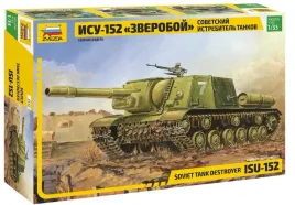 zvezda-3532-niszczyciel-czolgow-isu-152-model-do-sklejania-1-35-z3532