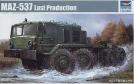 trumpeter-01006-pojazd-maz-537-last-production-model-do-sklejania-1-35