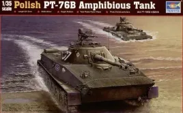 trumpeter-00382-polska-amfibia-pt-76b-1-35-polish-pt-76b-amphibious-tank