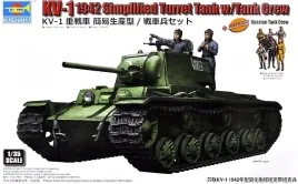 trumpeter-09597-czolg-kv-1-mod-1942-7-figurek-czolgistow-model-skala-1-35