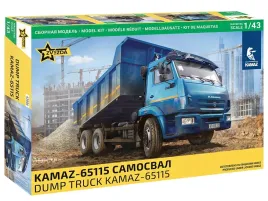zvezda-43006-wywrotka-kamaz-65115-dump-truck-model-1-43