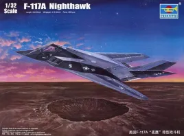 trumpeter-03219-samolot-f-117a-nighthawk-model-do-sklejania-skala-1-32