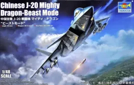 trumpeter-05821-chinski-samolot-j-20-mighty-dragon-beast-mode-model-1-48