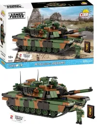 klocki-cobi-2633-czolg-m1a2-abrams-barwy-1-warszawskiej-brygady-pancernej