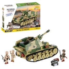 klocki-cobi-2598-sd-kfz-124-wespe-860-el-9-historical-collection