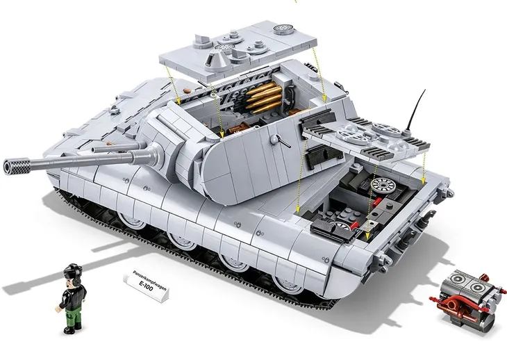 cobi-2572-panzerkampfwagen-e-100-klocki-czolg