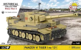 klocki-czolg-panzer-vi-tiger-i-no-131-442-el-model-1-48-cobi-2734