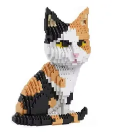 klocki-konstrukcyjne-czarno-rudy-3d-prezent-kotek-zbierz-kolekcje