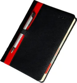 kalendarz-2027-ksiazkowy-terminarz-a5-dzienny-wyciete-registry-z-dlugopisem