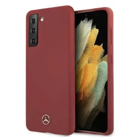 mercedes-mehcs21ssilre-s21-g991czerwony-red-hardcase-silicone-line