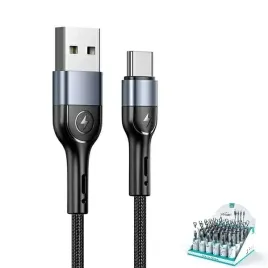 usams-kabel-pleciony-u55-2a-usb-c1szt-for-set-u55-czarny-black-1m-sj449zj0