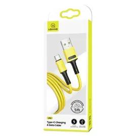 usams-kabel-u52-usb-c-2a-fast-charge-1mzolty-yellow-sj436usb03-us-sj436