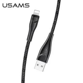 usams-kabel-pleciony-u41-lightning-3m2a-czarny-black-sj397usb01-us-sj397