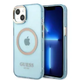 guess-guhmp13mhtcmb-iphone-13-14-15-6-1-niebieski-blue-hard-case-gold