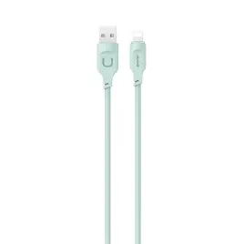 usams-kabel-lightning-24a-12mfast-charging-lithe-series-zielony-green-sj