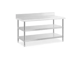 stol-gastronomiczny-blat-roboczy-150x70cm-2-polki-rant-stal-nierdzewna