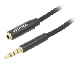 kabel-jack-35mm-4pin-gniazdojack-35mm-4pin-wtyk-05m-x1szt