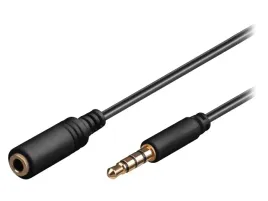 kabel-jack-35mm-4pin-gniazdojack-35mm-4pin-wtyk-05m-pvc-x1szt