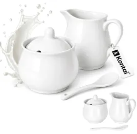 cukierniczka-i-mlecznik-zestaw-porcelana-biala-do-kawy-mleka-250-ml-kontai