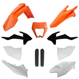 plastikow-kit-polisport-ktm-exc-17-19-pomaranczowy-bialy-czarny-wytrzymale