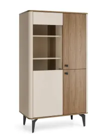 witryna-aurena-03-stojaca-szeroka-przeszkolona-kaszmir-orzech-wysokie-nogi